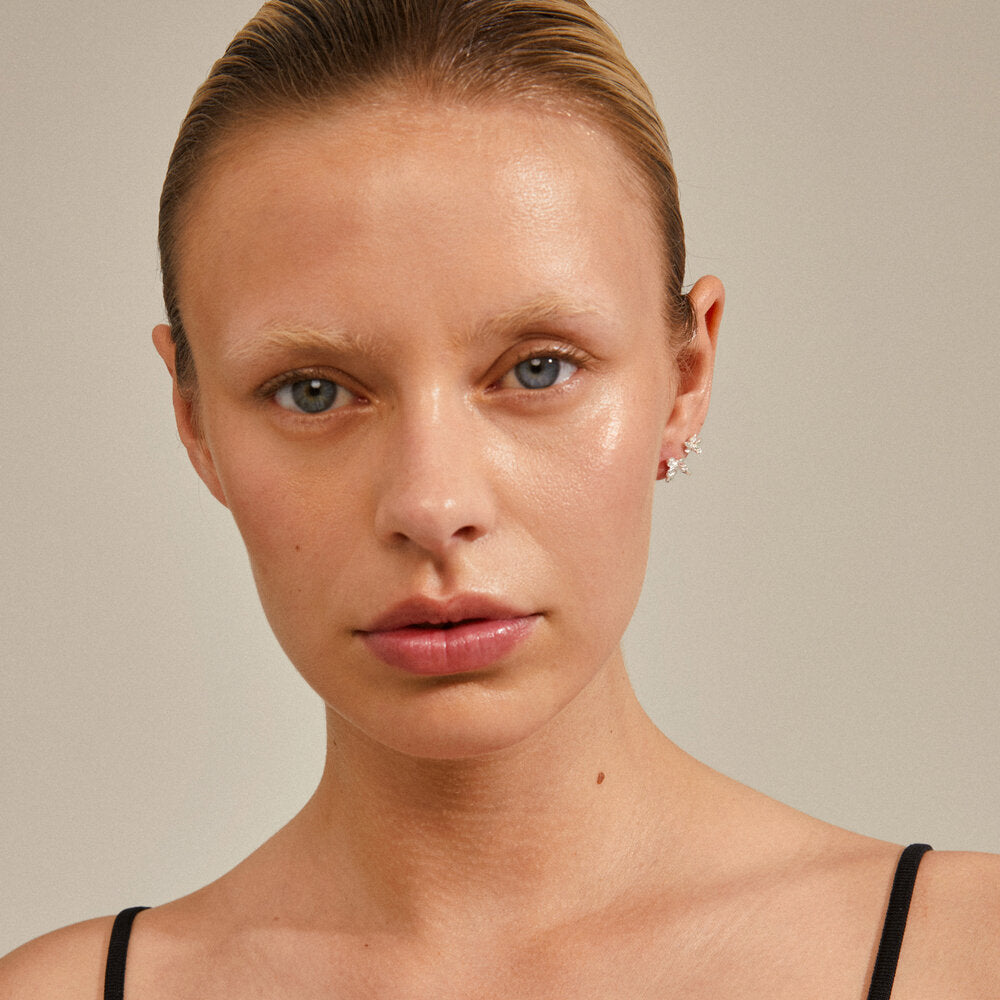 Riko øreringe - sølvbelagt